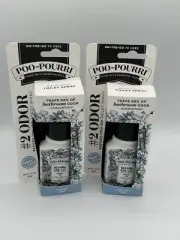 Poo Pourri Toilet Spray - Fresh Air 1.4oz Lot of 2