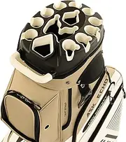 ASK ECHO 2024 T-Lock Golf Cart Bag with 14 Way Organizer Divider Top, Premium Cart Bag with Handles and Rain Cover, for Men