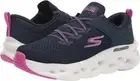 Go Run Navy Women's Running Skechers Shoes Glide Step cushion Mesh 128793