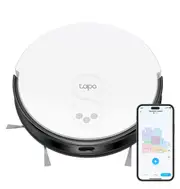 TP-Link Tapo RV20 Mop MagSlim LiDAR Navigation Robot Vacuum & Mop, 2700Pa Strong Suction, Quiet Cleaning, Auto-Charging, Ultra-Slim 7.8 cm Design