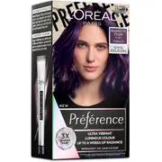 L'Oreal Preference Ultra Vibrant Magentic Plum Hair Colour each