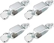 Micro Traders 4pcs 20A Battery Test Clip BU-27 Iron Galvanized Suitable for Electrical Equipment and Supplies
