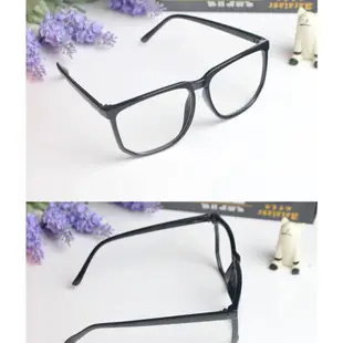 【崔可小姐】男女適用 時尚大框復古方型框糖果色眼鏡造型平光眼鏡架眼鏡框【YZ0001】