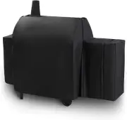 Grill Cover for Char-Griller Smokin Champ 1624 Smoking Champ Offset Smoker 1733,