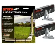 Jambro Gun Fence Fencing Jambro Fastener Rings C Clip Stockade Whites Rural Farm