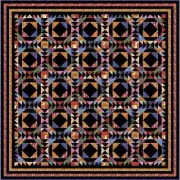 TAINTED LOVE - 101" x 101" - Quilt-Addicts Precut Patchwork Quilt Kit King`