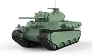 WWII Military Model Kit Tank 1:72 25mm Military Model Kit US M6A1 Heavy Tank