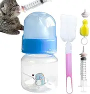 Puppy Bottles for Nursing Puppy Milk | Puppy Milk Feeder Kitten Bottles,Silicone Nipple Milk Dispenser, Kitten Feeder for Puppies, Kittens, Small Animals, Pet Supplies