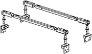 Pulliam Enterprises 3361 PullRite SuperGlide SuperRail Mounting Kit - Ford 2004-2012 F-150