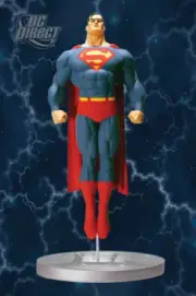 DC DIRECT SUPERMAN JLA -COVER TO COVER-STATUE JUSTICE LEAGUE Maquette Bust TOY