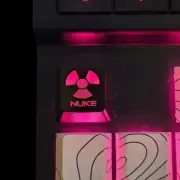 Smiley Backlit Keycap Set - Custom kecaps for Cherry MX Mechanical Keyboard, ...