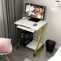 在飛比找樂天市場購物網優惠-熱銷新品 迷你電腦桌台式家用簡易歐式款書桌簡約可行動電腦桌小