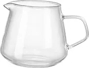 PRETYZOOM 1Pc Multi Purpose Glass Kettle Transparent Coffee Pot for Home Use Unique Design for Entertaining Guests for Coffee Tea and More