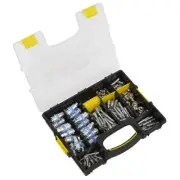 Sealey Assorted Air Coupling Kit 110pc For Garage Workshop Tools AC110K
