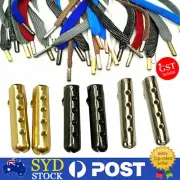 10/30PCS Shoe Lace DIY Replacement Aglets Heads Ends Tips Shoelaces Repair Metal