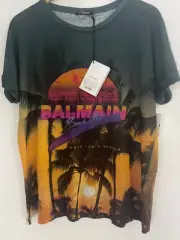 NWT BALMAI 100% LINEN TOP SIZE 34 (S/M) Saks $750 NEW Authentic!