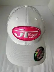 JT Racing USA Embroidered Mesh Trucker Baseball Hat Cap FlexFit Size S/M NWT