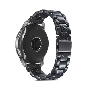 通用20mm 22mm樹脂錶帶適用三星Galaxy Gear S3 Galaxy 46mm Huawei GT錶帶