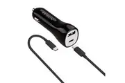 45W Two Port USB-C & QC 3.0 Car Charger