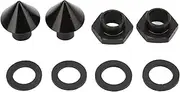 Rear Window Glass Pillar Strut Hardware Repair Kit Aluminium Alloy Replacement for Honda 3Dr Hatchback CRV EG6