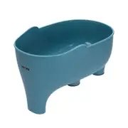 Elephant Drain Basket Kitchen Storage Drain Basket Multi-purpose Fruit Vegetable Drain Basket Plastic Drain Basket(Blue)