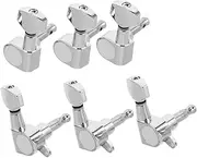 Generic Acoustic Guitar Parts 6pcs Guitar Tuning Pegs Folk Alloy Square Head Easy Adjustment Tuning Keys