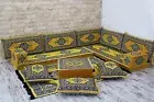 Arabic Living Room Sofa Set, Corner Floor Seating, Arabic Majlis Seating Sofa