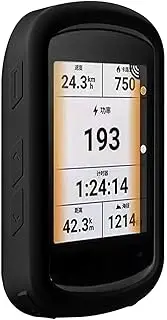 1/10 Color Silicone Case for -Armin Edge 840 Solar, Soft Silicone Half-Coverage Shockproof Protector Bumper, GPS Cycling Computer Accessories for Shockproof Scratch-Proof Dust-Proof Protector