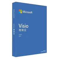 在飛比找Yahoo!奇摩拍賣優惠-微軟 Microsoft 中文 Visio Pro 2021