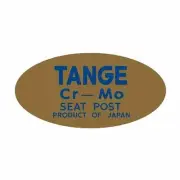 Tange - Tange Fluted seat POST decal - old school bmx