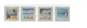 Seaside Escapes Ceramic Trivets, Wall Decor Set of 4