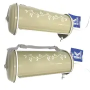 Keystone Bed Light Headboard Mounted Lamp beige wall nightlight, NOS set/2 match