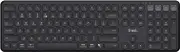 Trust Vaiya Wireless Bluetooth Keyboard + 2.4 GHz QWERTZ Layout, Standard Size Wireless Keyboard with Number Keypad, Integrated Battery, 55% Recycled Plastic, Windows iOS iPadOS macOS Android, Black
