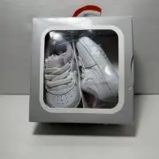 Nike Air Force 1 White/Pink Infant Booties Size 2C CK2201-103