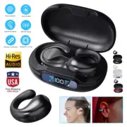 Bluetooth 5.3 Wireless Headset Earbuds Ear Clip Bone Conduction Headphones Sport