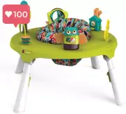 Oribel Portaplay Convertible Activity Center, Interactive Adjustable Play Table