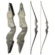 20-60lbs 60" Hunter Longbow Bow LimbsTakedown Recurve Bow Target ShootingArchery