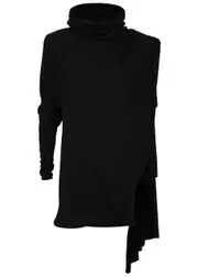 Saint Laurent Draped Hooded Wool Mini Dress - Black - S (UK8-10 / S) S (UK8-10 / S)