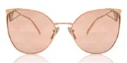 Prada PR 50ZS SVF05T Women’s Sunglasses Rose-Gold Size 59