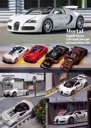 Mortal 1:64 Bugatti Veyron Super Sport Diecast Toy Car Models Collection Gifts