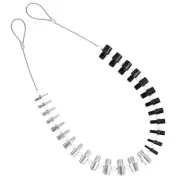 Nut & Bolt Thread Checker - 26 Male/Female Gauges - 14 Inch & 12 Metric for Q...