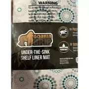 Gorilla Grip Non Adhesive Under Sink Mat Waterproof Quick Dry Shelf Liner