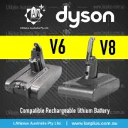 True capacity Dyson V6 2500mAh 3000mAh V8 4000mAh 21.6V Vacuum Battery DC58 DC59