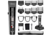 Hatteker Professional Hair Trimmer Men's Beard Trimmer Precision Trimmer Long Hair Trimmer Men Battery and Mains Operated Waterproof 4 in 1