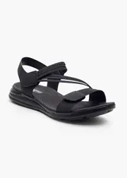 [Taking Shape] Taking Shape Flex Comfort Sandal Size 37 in Black / Black - Women's Shoes Black / Black