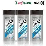 在飛比找遠傳friDay購物優惠-MAN-Q 2in1保濕洗髮沐浴露x3入 350ml/入