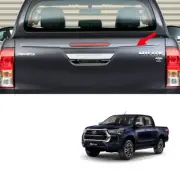 For Toyota Hilux Revo Prerunner 2021 2022 Rear Tailgate Tail Gate Trim Grey (for: Toyota)