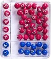 Portable Lottery Selector, Manual Lottery Ball Picker, Number Drawing Device, Each Draw Ensures A Completely, Precise Design Advantages, 8x5x2cm, for Lottery Games and Raffles