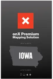onXmaps Hunt Iowa for Garmin TOPO Map microSD Card with SD Adapter