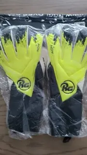 New RG AION BLACK PRO SOCCER GLOVE Size 11, Goalkeeper, Futbol